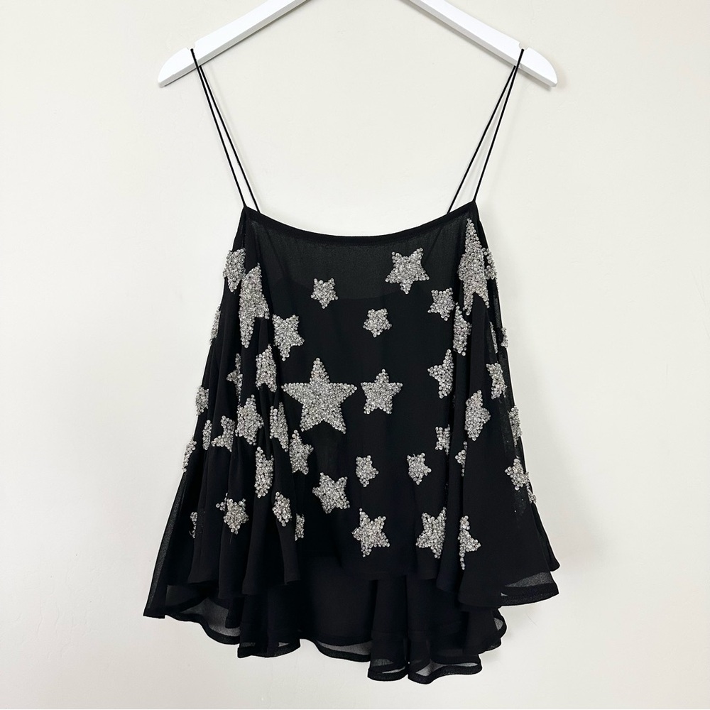 Topshop Kate Moss Embellished Star Cami Top - Picture 5 of 16